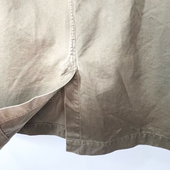 Aritzia Talula Wessex Canvas Jacket Green Utility Boxy Army Style Jacket Small - Picture 5 of 10